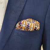 Arcadian Bloom Pocket Square